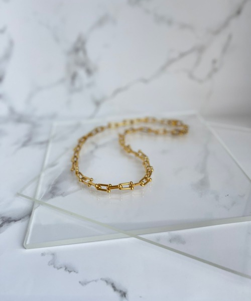 BROTHERHOOD（ブラザーフッド）の「【earyear】デザインチェーンネックレス（ネックレス・レディース・シルバー/ゴールド・FREE）」の7枚目の写真