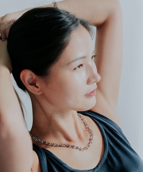 BROTHERHOOD（ブラザーフッド）の「【earyear】デザインチェーンネックレス（ネックレス・レディース・シルバー/ゴールド・FREE）」の8枚目の写真