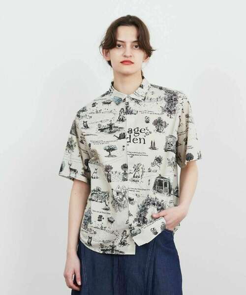 FRAPBOIS ワンダーシャツ 半袖 サイズ2 アリス フラボア FRAPBOIS ワンダーシャツ 半袖 サイズ2 アリス フラボア - メルカリ