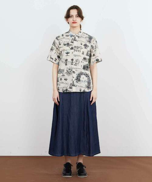 FRAPBOIS ワンダーシャツ 半袖 サイズ2 アリス フラボア FRAPBOIS ワンダーシャツ 半袖 サイズ2 アリス フラボア - メルカリ