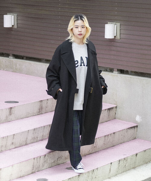 BeAMS DOT(ビームスドット)の「【WEB限定】BeAMS DOT / タイロッケンコート 22FW(チェスターコート・メンズ・チャコールグレー/ブラック・SMALL/MEDIUM/LARGE)」の9枚目の写真