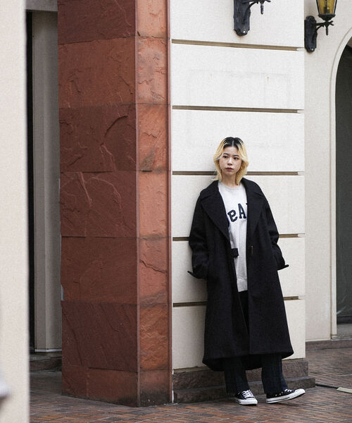 BeAMS DOT(ビームスドット)の「【WEB限定】BeAMS DOT / タイロッケンコート 22FW(チェスターコート・メンズ・チャコールグレー/ブラック・SMALL/MEDIUM/LARGE)」の11枚目の写真