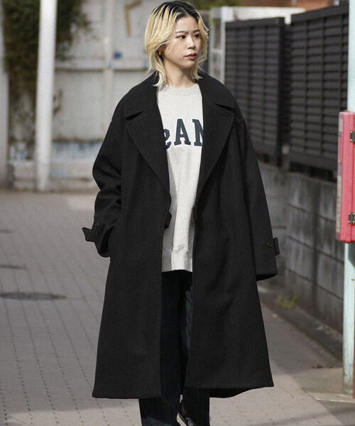 BeAMS DOT(ビームスドット)の「【WEB限定】BeAMS DOT / タイロッケンコート 22FW(チェスターコート・メンズ・チャコールグレー/ブラック・SMALL/MEDIUM/LARGE)」の15枚目の写真