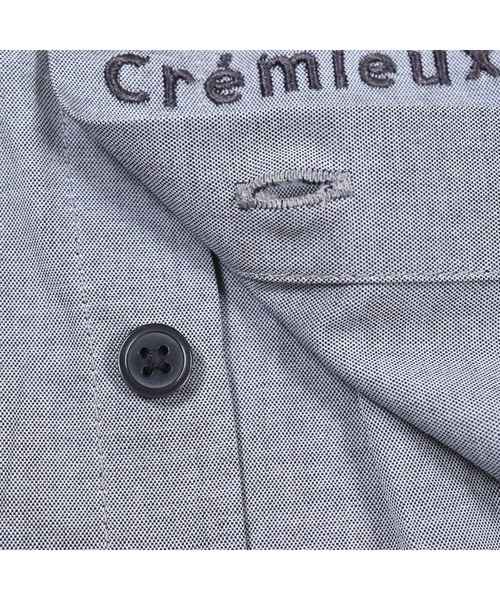 BeBe（ベベ）の「BeBe/コットン オックス ロゴ 刺繍 シャツ  (90~150cm)（シャツ/ブラウス・キッズ・ホワイト/グレー・140/110/130/150/120/100/90）」の13枚目の写真