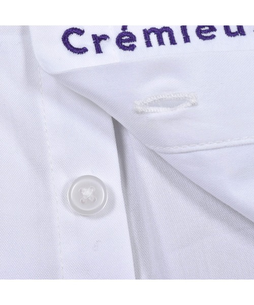 BeBe（ベベ）の「BeBe/コットン オックス ロゴ 刺繍 シャツ  (90~150cm)（シャツ/ブラウス・キッズ・ホワイト/グレー・140/110/130/150/120/100/90）」の19枚目の写真