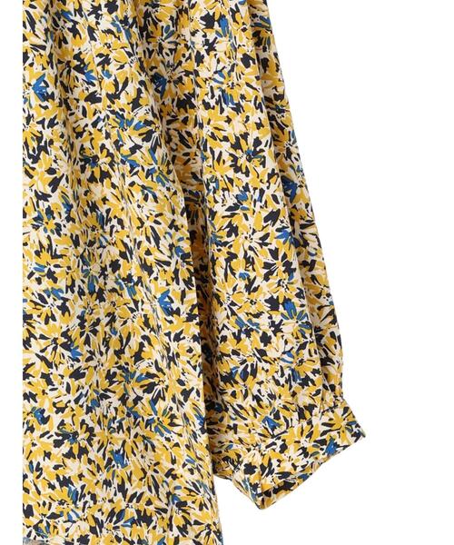 AMERICAN HOLIC(アメリカンホリック)の「さらっと袖ボリュームギャザーブラウス(シャツ/ブラウス・レディース・イエロー/ベージュ/ネイビー・L/M)」の14枚目の写真