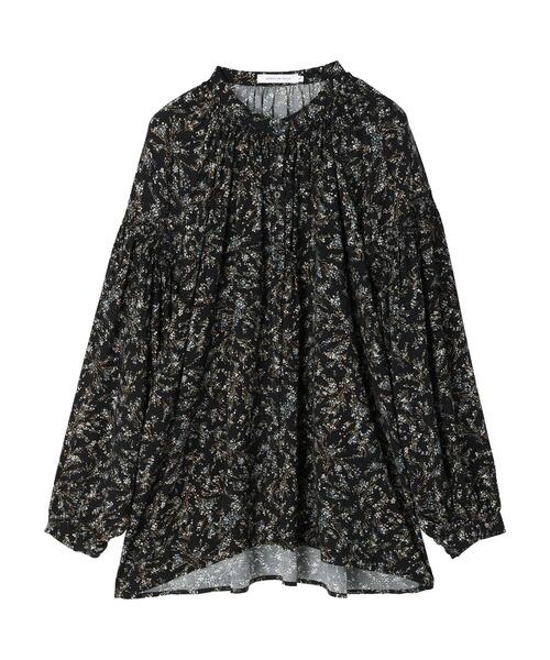 AMERICAN HOLIC(アメリカンホリック)の「さらっと袖ボリュームギャザーブラウス(シャツ/ブラウス・レディース・イエロー/ベージュ/ネイビー・L/M)」の7枚目の写真