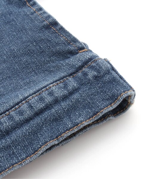 Seraph（セラフ）の「ベーシックトラッカージャケット（デニムジャケット・キッズ・ネイビー/カーキ/ブルー・110/120/130/140/100/90/80/95）」の4枚目の写真