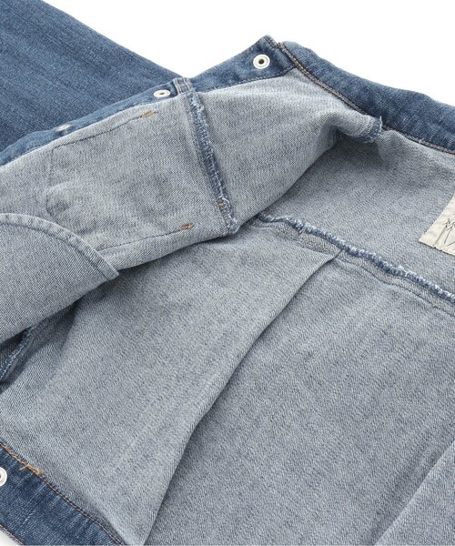 Seraph（セラフ）の「ベーシックトラッカージャケット（デニムジャケット・キッズ・ネイビー/カーキ/ブルー・110/120/130/140/100/90/80/95）」の5枚目の写真