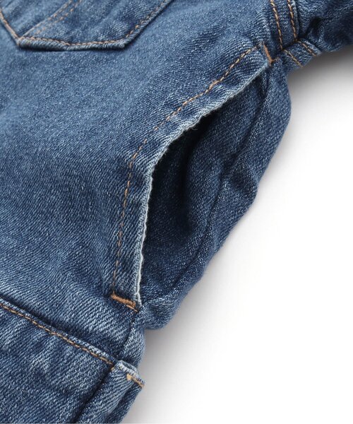 Seraph（セラフ）の「ベーシックトラッカージャケット（デニムジャケット・キッズ・ネイビー/カーキ/ブルー・110/120/130/140/100/90/80/95）」の18枚目の写真