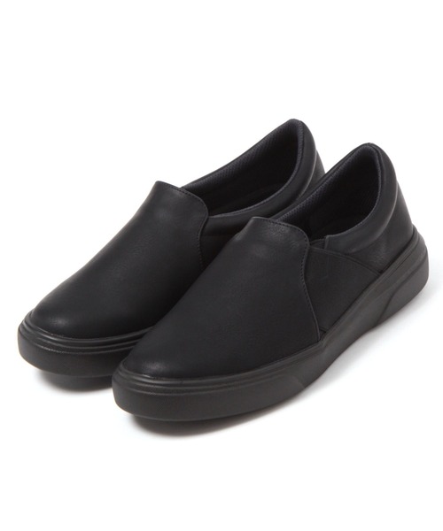 studio CLIP(スタディオクリップ)の「ラクラクスリッポンスニーカー(スニーカー・レディース・ブラック/ライトグレー/ブラウン/アイボリー・X-LARGE/MEDIUM/LARGE)」の2枚目の写真