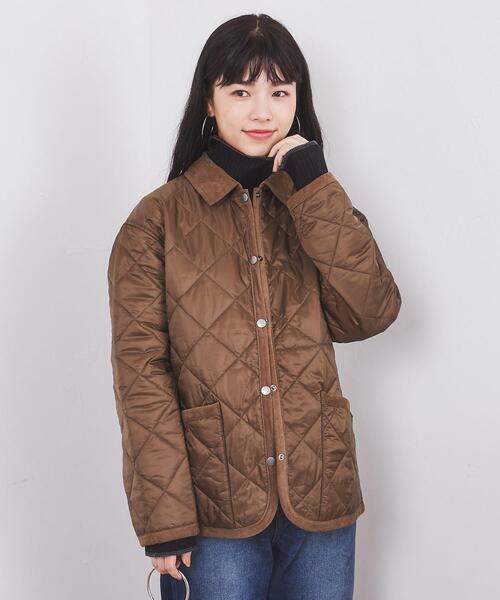 coen（コーエン）の「Bollington（ボリントン）キルティングジャケット（カバーオール・レディース・ブラック/モカ・M/L）」の17枚目の写真