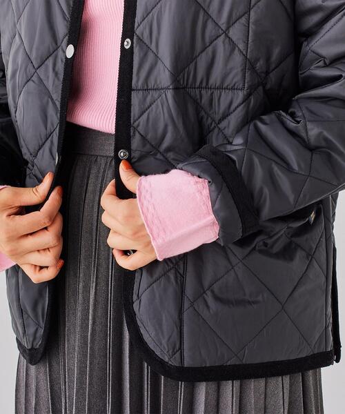 coen（コーエン）の「Bollington（ボリントン）キルティングジャケット（カバーオール・レディース・ブラック/モカ・M/L）」の22枚目の写真
