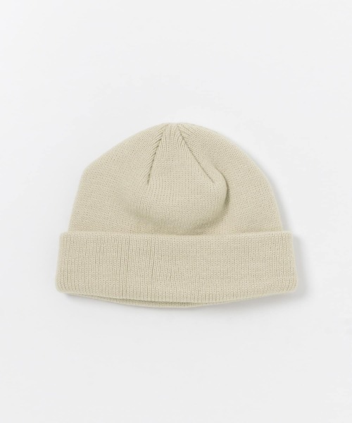 SENSE OF PLACE by URBAN RESEARCH（センスオブプレイスバイアーバンリサーチ）の「『ユニセックス』リブロールワッチA（ニットキャップ/ビーニー・メンズ・ブラック/アイボリー/ブラウン/オレンジ・ONE）」の2枚目の写真