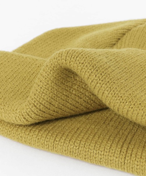 SENSE OF PLACE by URBAN RESEARCH（センスオブプレイスバイアーバンリサーチ）の「『ユニセックス』リブロールワッチA（ニットキャップ/ビーニー・メンズ・ブラック/アイボリー/ブラウン/オレンジ・ONE）」の6枚目の写真
