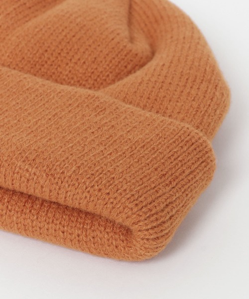 SENSE OF PLACE by URBAN RESEARCH（センスオブプレイスバイアーバンリサーチ）の「『ユニセックス』リブロールワッチA（ニットキャップ/ビーニー・メンズ・ブラック/アイボリー/ブラウン/オレンジ・ONE）」の5枚目の写真
