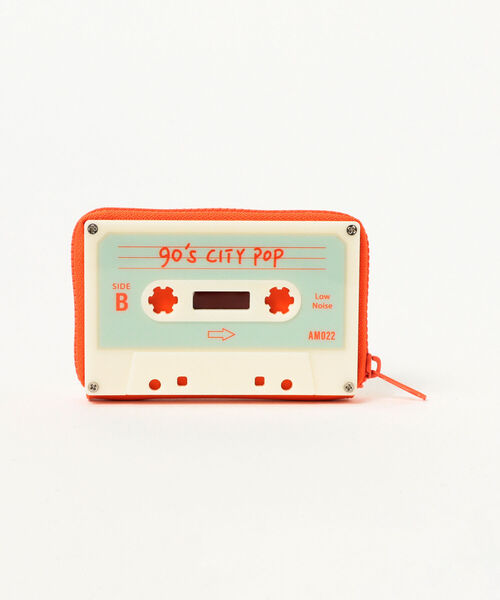 Ray BEAMS(レイビームス)の「Accommode / カセットテープ ポーチ(ポーチ・レディース・ナチュラル/ピンク・ONE SIZE)」の3枚目の写真