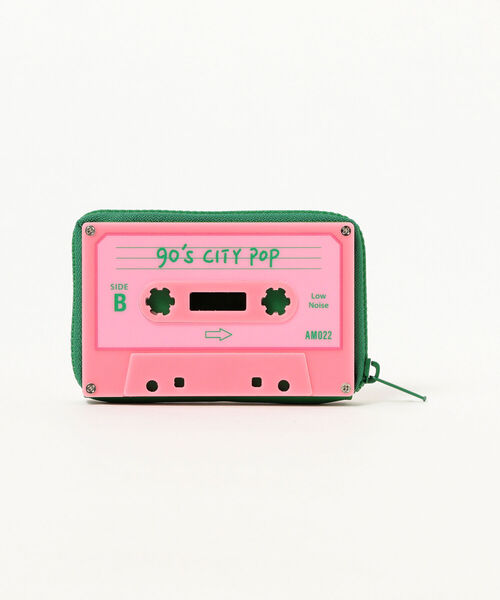 Ray BEAMS(レイビームス)の「Accommode / カセットテープ ポーチ(ポーチ・レディース・ナチュラル/ピンク・ONE SIZE)」の8枚目の写真