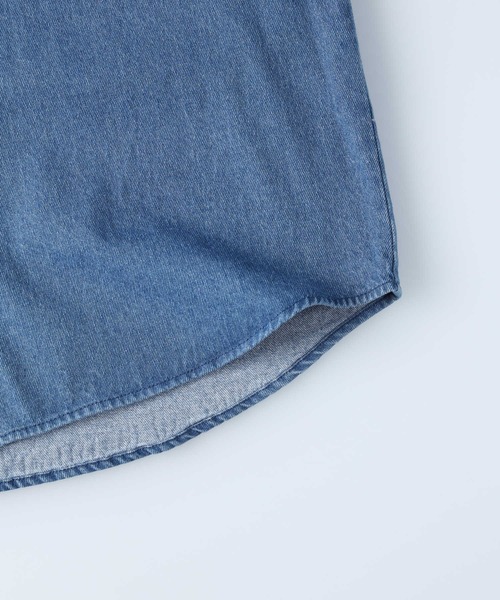 BACK NUMBER（バックナンバー）の「【BACK NUMBER】デニムシャツジャケット（シャツ/ブラウス・メンズ・ダークインディゴブルー/ネイビー・XL/M/L）」の13枚目の写真