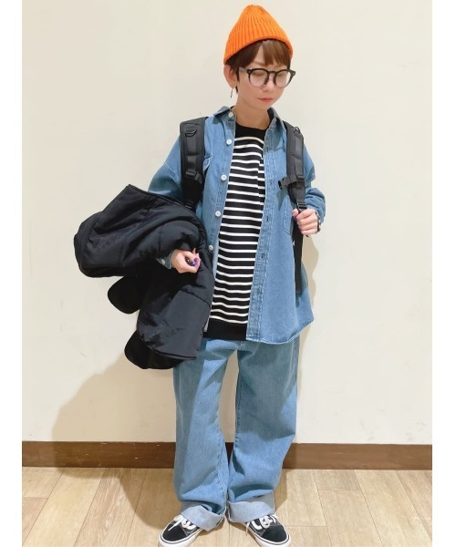 BACK NUMBER（バックナンバー）の「【BACK NUMBER】デニムシャツジャケット（シャツ/ブラウス・メンズ・ダークインディゴブルー/ネイビー・XL/M/L）」の22枚目の写真