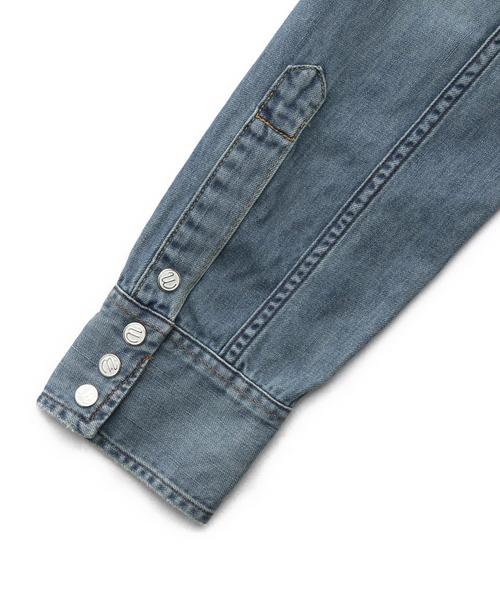 BEAUTY&YOUTH UNITED ARROWS（ビューティーアンドユースユナイテッドアローズ）の「＜METAPHORE x Wrangler＞ DENIM SHT/シャツ（シャツ/ブラウス・メンズ・ネイビー・2/1/3）」の6枚目の写真