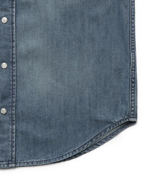 BEAUTY&YOUTH UNITED ARROWS（ビューティーアンドユースユナイテッドアローズ）の「＜METAPHORE x Wrangler＞ DENIM SHT/シャツ（シャツ/ブラウス・メンズ・ネイビー・2/1/3）」の7枚目の写真