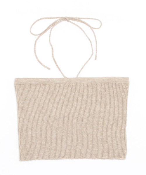 LOWRYS FARM(ローリーズファーム)の「ニットベアビスチェ 169012(ニット/セーター・レディース・チャコールグレー/ブラック/ベージュ・FREE)」の5枚目の写真