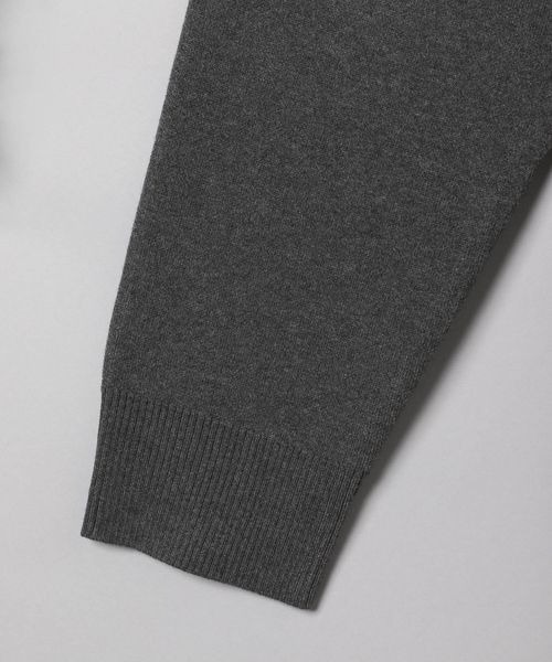 JEANASIS（ジーナシス）の「12GダブルジャガードVプルオーバー/170667（ニット/セーター・レディース・ブラウン/グレー・FREE）」の14枚目の写真