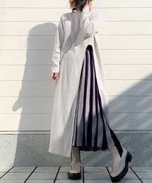 Q | カーブスリット チュニック(チュニック)