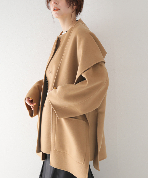 HAVEL studio CA REVER HOODIE コート