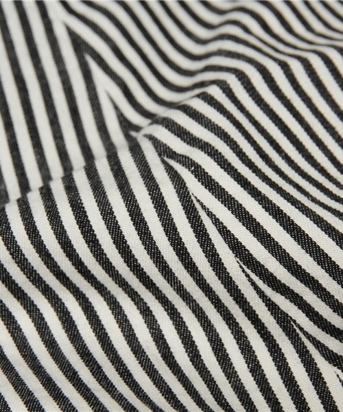 GIORDANO（ジョルダーノ）の「[GIORDANO]ストライプフラップ付スカート（スカート・レディース・ブラック/ネイビー・FREE）」の12枚目の写真