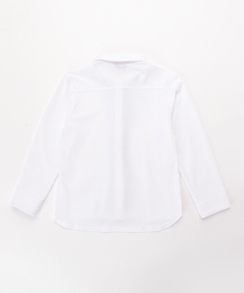 COMME CA ISM(コムサイズム)の「ネクタイ付き 長袖シャツ(100-130cm)(シャツ/ブラウス・キッズ・ホワイト・100cm/110cm/120cm/130cm)」の3枚目の写真