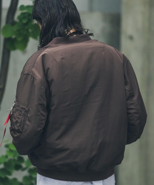 URBAN RESEARCH Sonny Label（アーバンリサーチサニーレーベル）の「中綿リバーシブルMA-1（MA-1・メンズ・ベージュ系その他/グリーン系その他/ホワイト系その他・MEDIUM/LARGE/X-LARGE）」の11枚目の写真