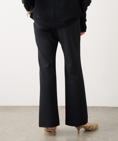 OUVRAGE CLASSE（ウヴラージュクラス）の「センターシームスリットパンツ（その他パンツ・レディース・モカ/ブラック・FREE）」の3枚目の写真