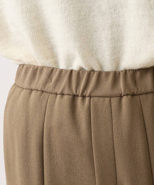 OUVRAGE CLASSE（ウヴラージュクラス）の「センターシームスリットパンツ（その他パンツ・レディース・モカ/ブラック・FREE）」の11枚目の写真