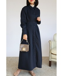 【ZOZO限定】ウエストタックシャツワンピース