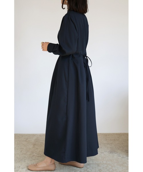 &. NOSTALGIA（アンドドットノスタルジア）の「【ZOZO限定】ウエストタックシャツワンピース（シャツワンピース・レディース・アイボリー/ネイビー・FREE）」の13枚目の写真