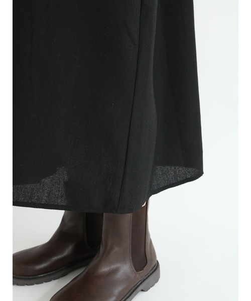 Samansa Mos2（サマンサ モスモス）の「バンドカラーシャツワンピース（シャツワンピース・レディース・ブラック/ベージュ/グリーン/モカ・ﾌﾘ-）」の22枚目の写真