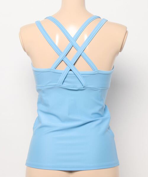 FILA（フィラ）の「【FILA:フィラ】レディース ヨガキャミソール　カップ付きキャミソール　水着　水陸両用（キャミソール・レディース・ブラック/ネイビー/サックスブルー/ピンク/イエロー/グリーン/ライトピンク・SMALL/MEDIUM/LARGE/X-LARGE）」の9枚目の写真