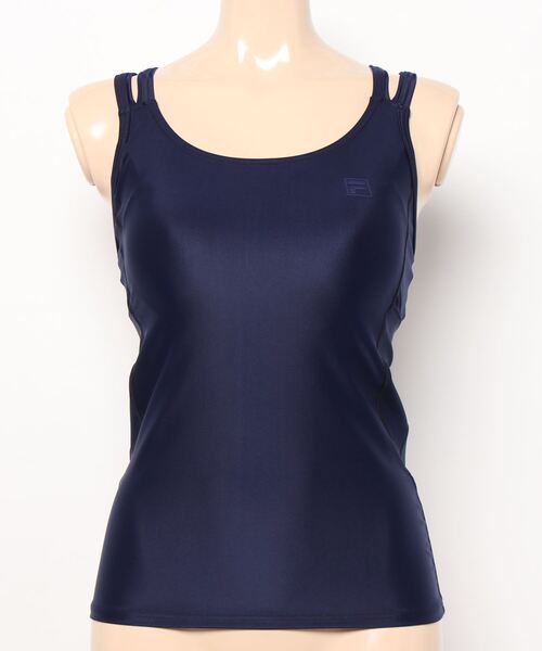 FILA（フィラ）の「【FILA:フィラ】レディース ヨガキャミソール　カップ付きキャミソール　水着　水陸両用（キャミソール・レディース・ブラック/ネイビー/サックスブルー/ピンク/イエロー/グリーン/ライトピンク・SMALL/MEDIUM/LARGE/X-LARGE）」の12枚目の写真