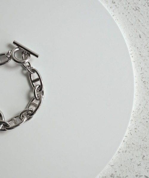 JUNRED（ジュンレッド）の「ital. from JUNRed / link bracelet（ブレスレット・メンズ・シルバー・FREE）」の5枚目の写真