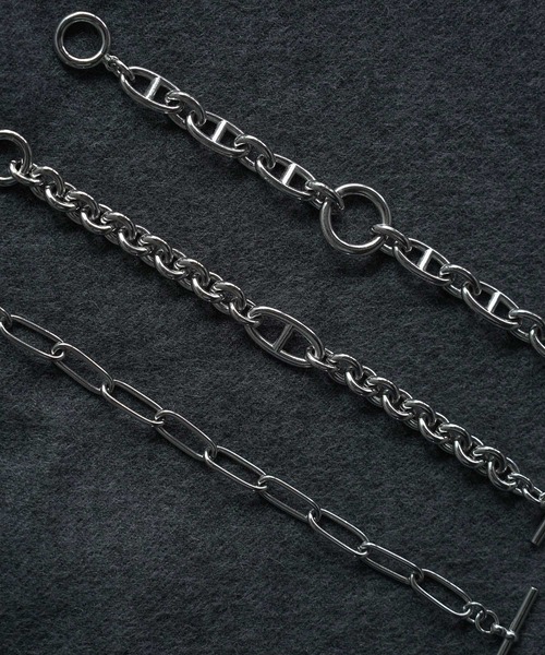 JUNRED（ジュンレッド）の「ital. from JUNRed / link bracelet（ブレスレット・メンズ・シルバー・FREE）」の8枚目の写真