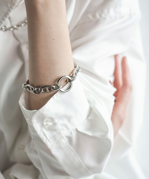 JUNRED（ジュンレッド）の「ital. from JUNRed / link bracelet（ブレスレット・メンズ・シルバー・FREE）」の12枚目の写真
