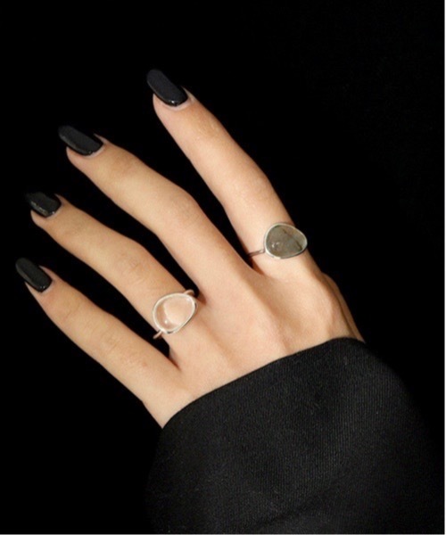 blatto(ブラット)の「【925blatto】925シルバー ストーンリング bla-ring-638670420117-2938(リング・レディース・A/B/C/D・FREE)」の7枚目の写真