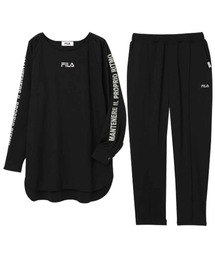 [FILA/フィラ]2点セットポンチスウェットセットアップ
