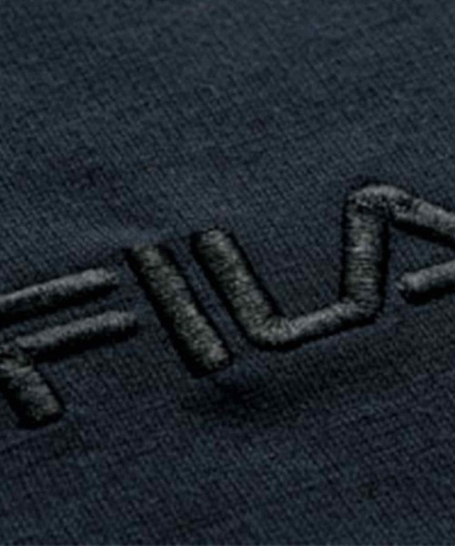 FILA（フィラ）の「[FILA/フィラ]2点セットポンチスウェットセットアップ（セットアップ・レディース・ネイビー/ブラック・L/LL/M）」の4枚目の写真