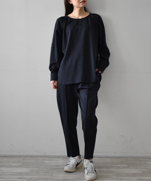 FILA（フィラ）の「[FILA/フィラ]2点セットポンチスウェットセットアップ（セットアップ・レディース・ネイビー/ブラック・L/LL/M）」の17枚目の写真
