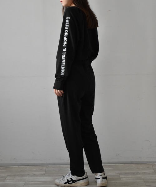 FILA（フィラ）の「[FILA/フィラ]2点セットポンチスウェットセットアップ（セットアップ・レディース・ネイビー/ブラック・L/LL/M）」の13枚目の写真