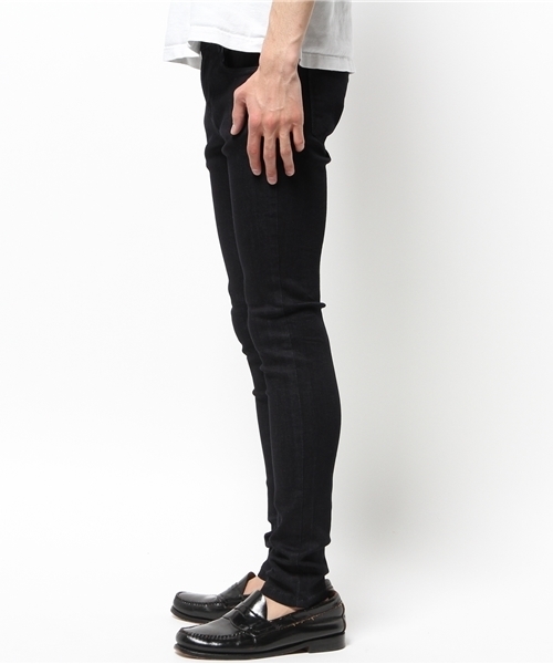 NO ID.(ノーアイディ)の「ストレッチスキニーパンツ(デニムパンツ・メンズ・ホワイト/インディゴブルー/ブラック・3/2/1)」の4枚目の写真