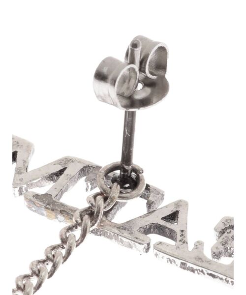 EATME（イートミー）の「2WAY EATMEチェーンピアス（ピアス（両耳用）・レディース・シルバー・FREE）」の4枚目の写真